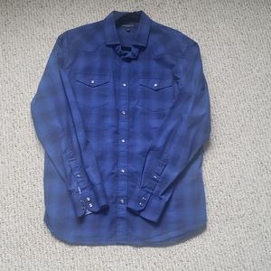 Banana Republic Plaid Button Down